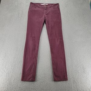 Dream Out loud‎ by Selena gomez Jeans Womens 30x29 Maroon Straight Music Comfort